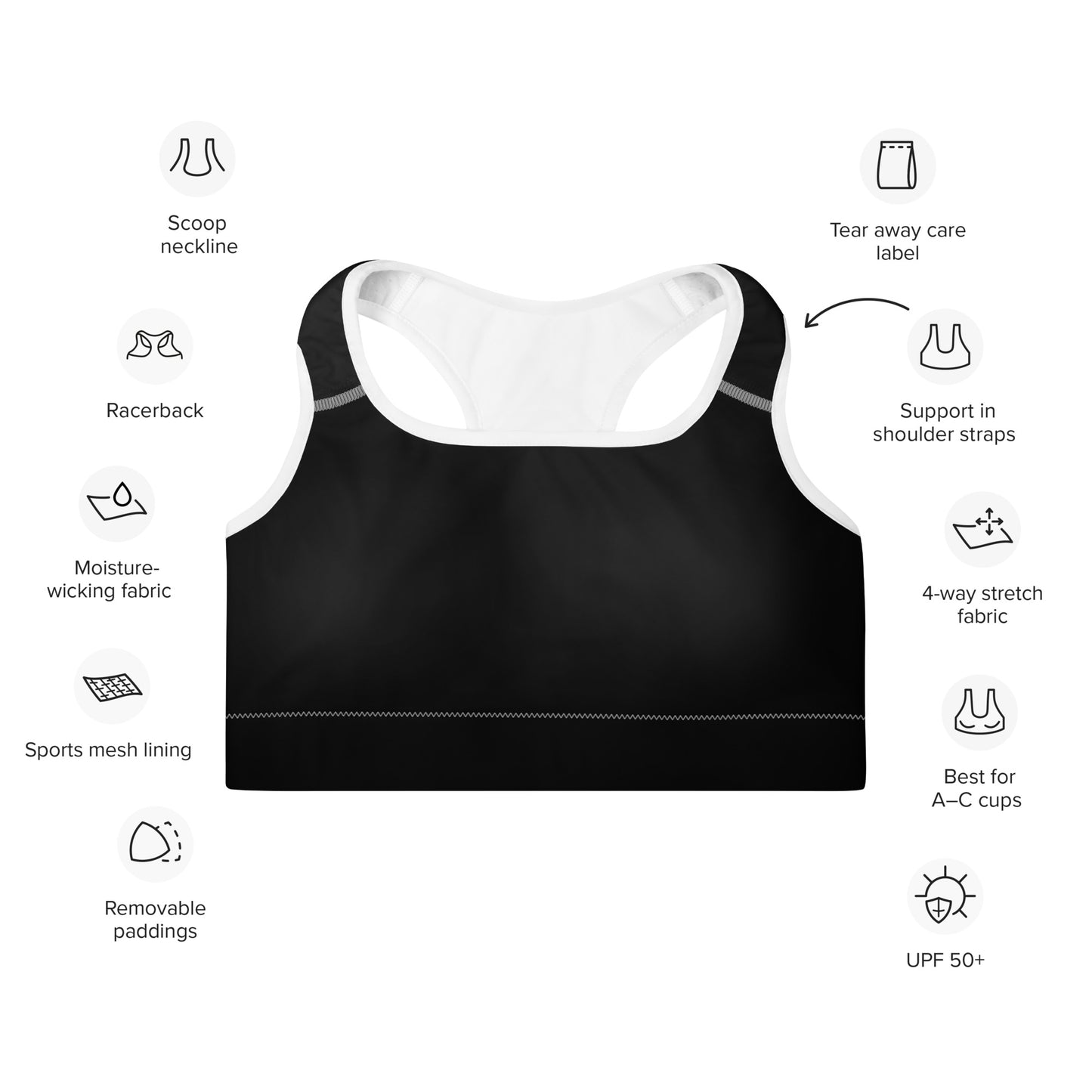BBYL Padded Sports Bra