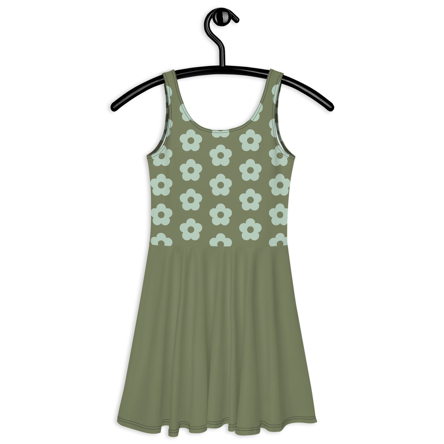 Floral Flex Skater Dress