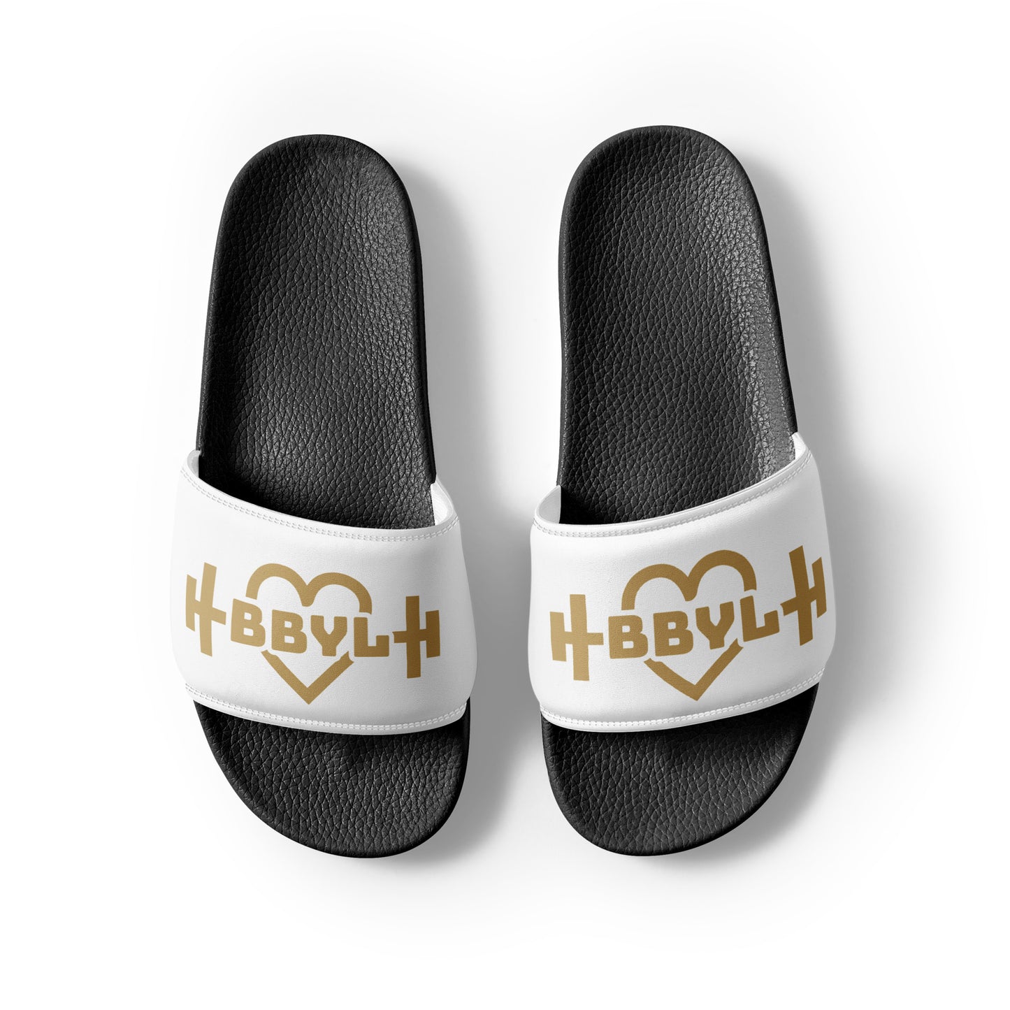 Gold BBYL Men’s slides