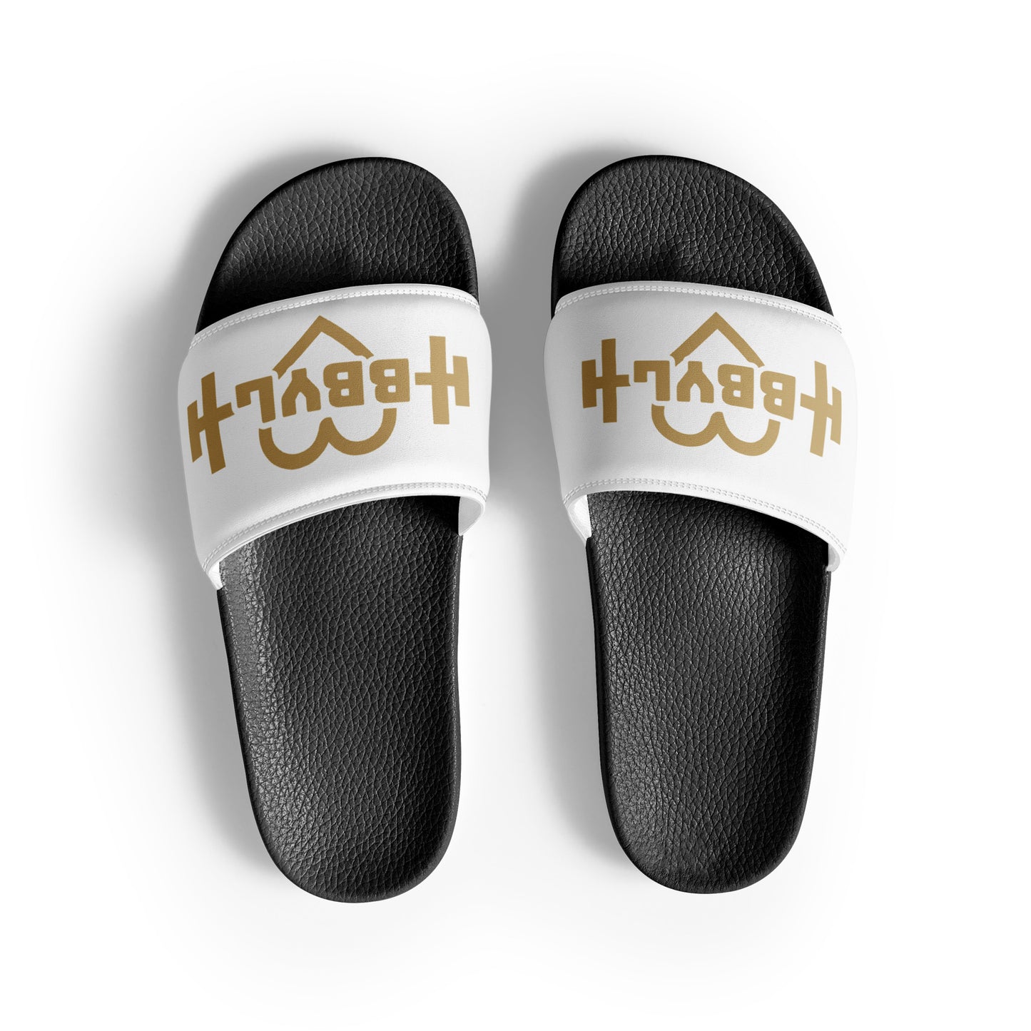 Gold BBYL Men’s slides