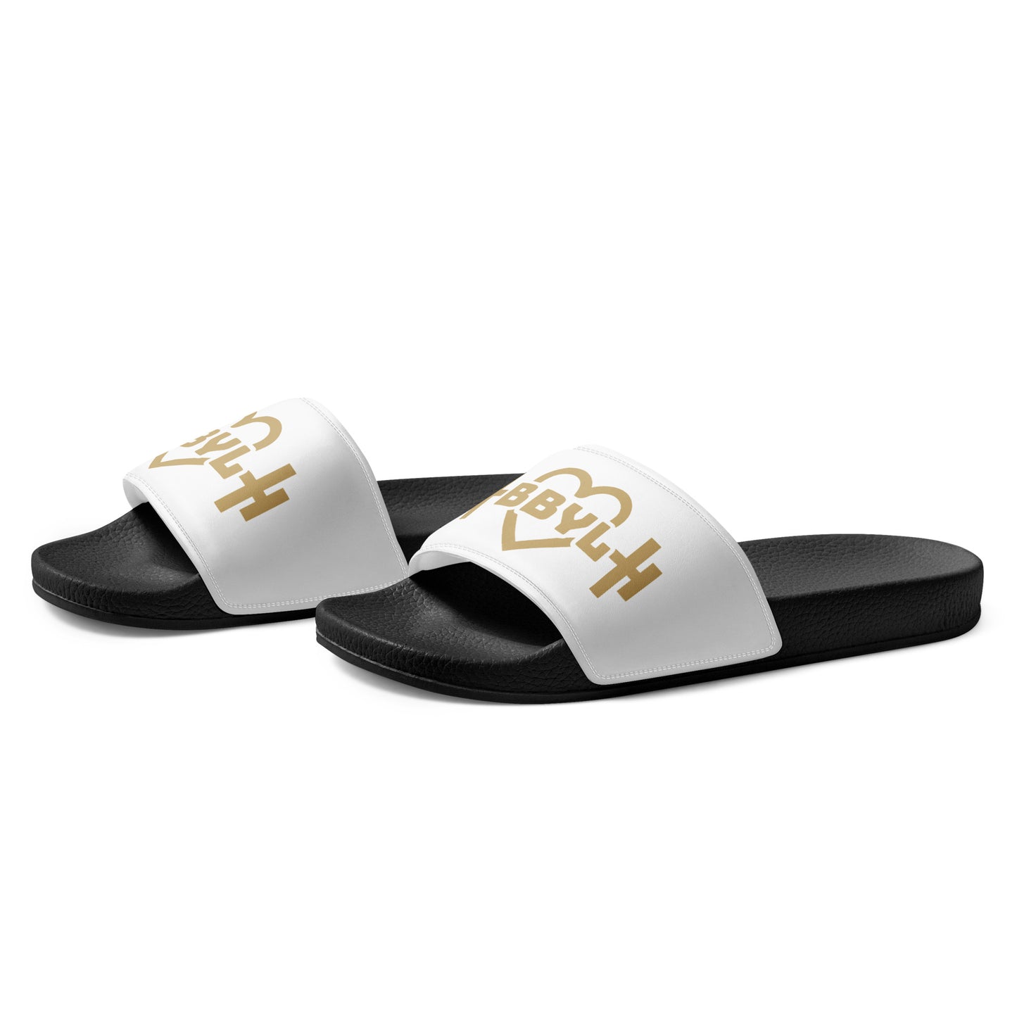 Gold BBYL Men’s slides
