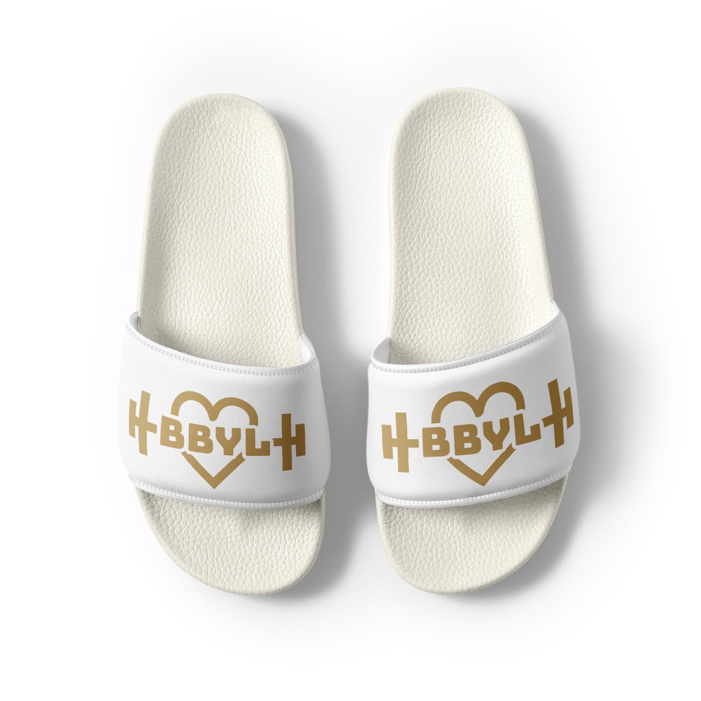 Gold BBYL Men’s slides