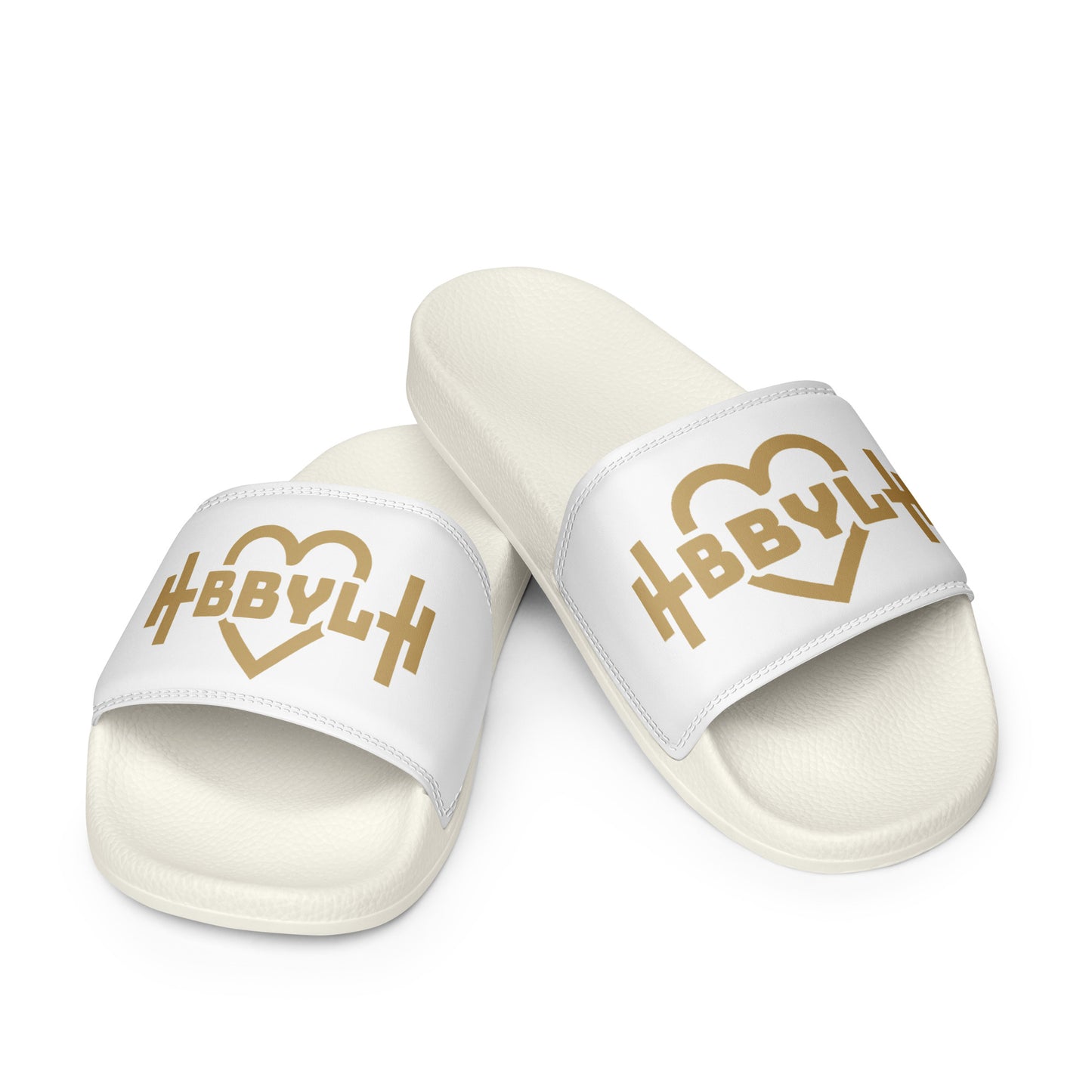 Gold BBYL Men’s slides