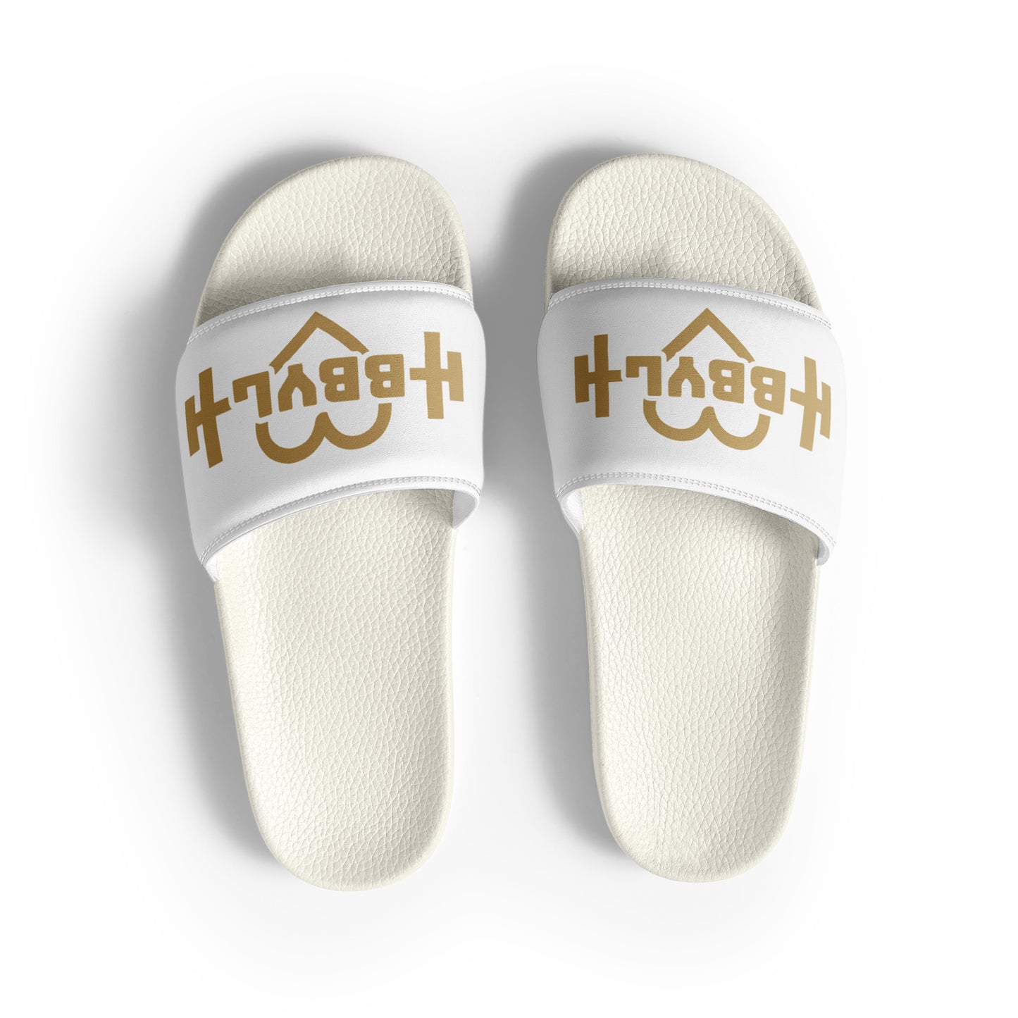 Gold BBYL Men’s slides
