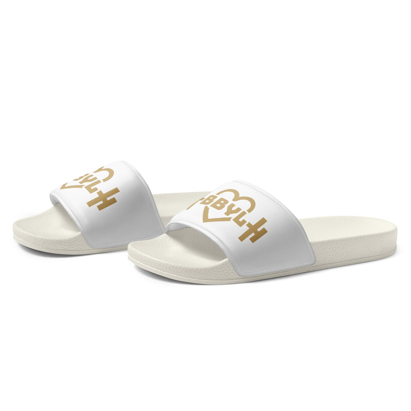 Gold BBYL Men’s slides