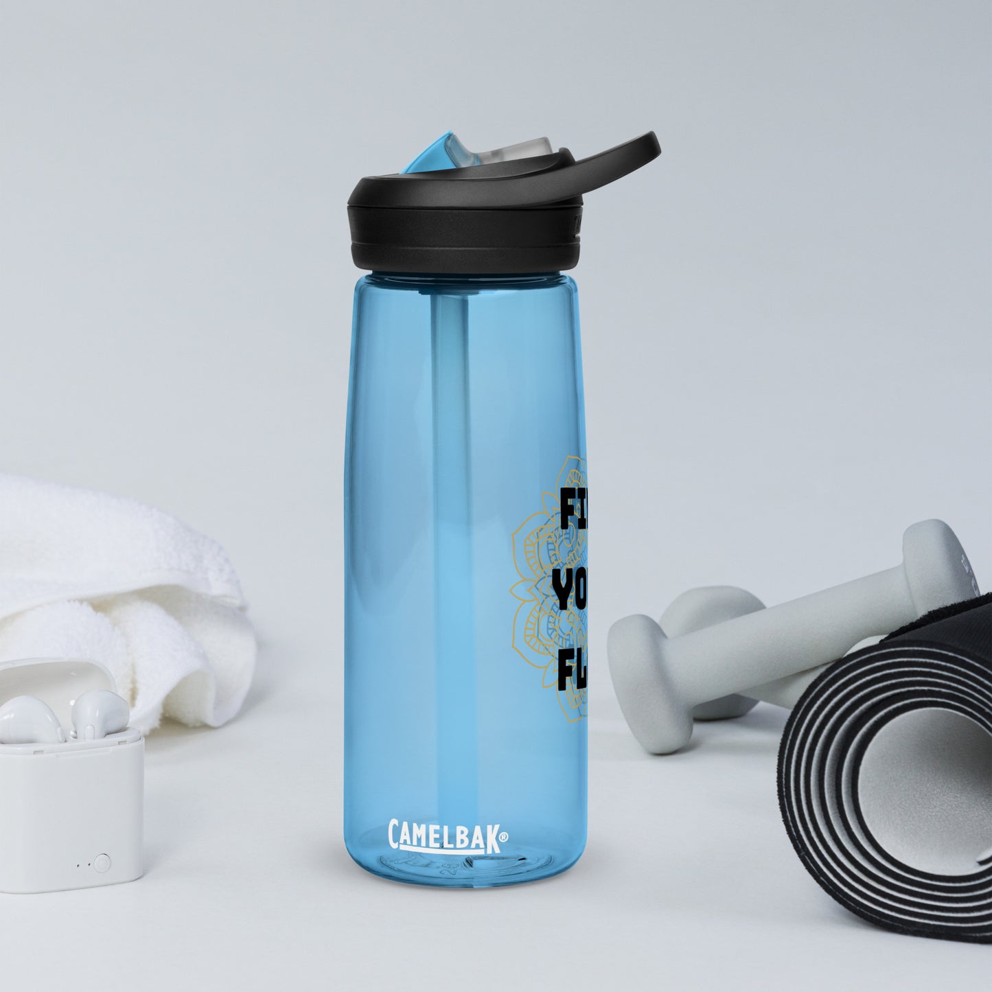 Find Your Flow Sports water bottle