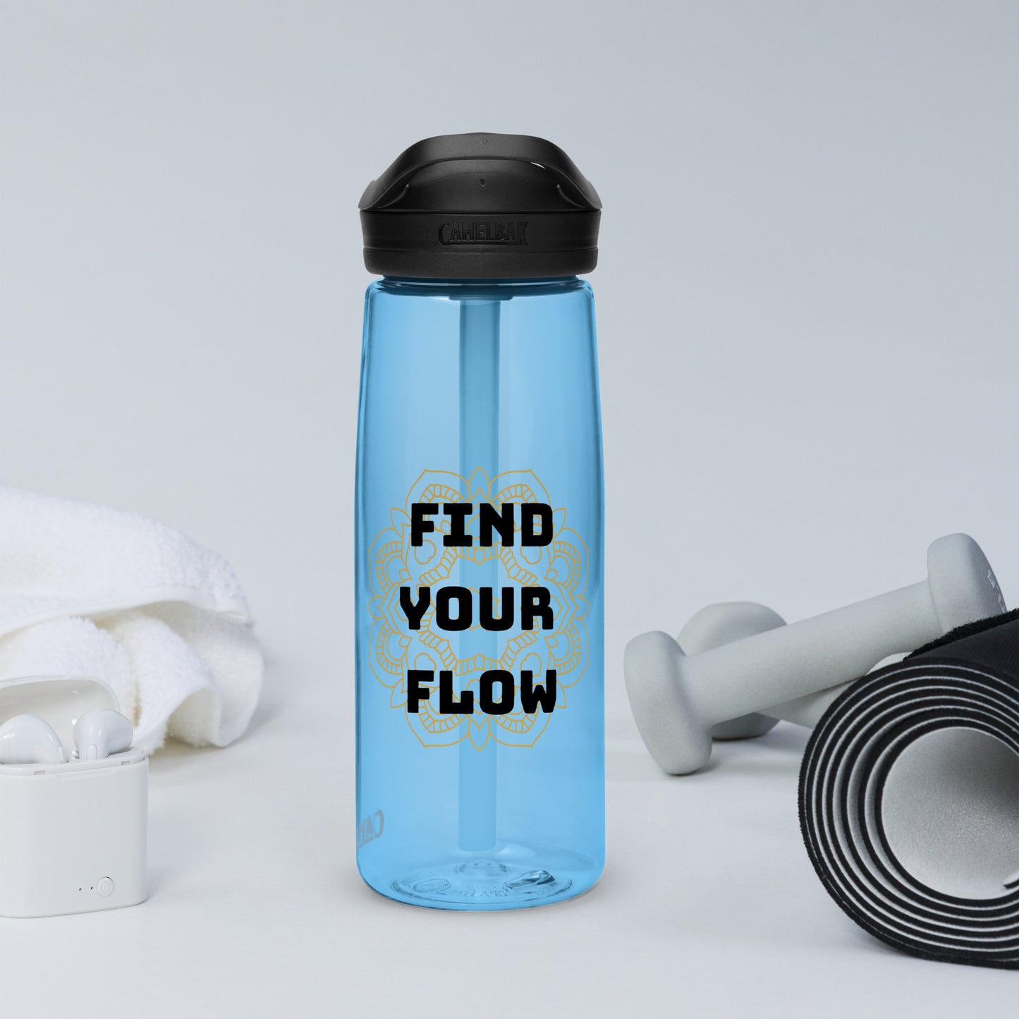 Find Your Flow Sports water bottle