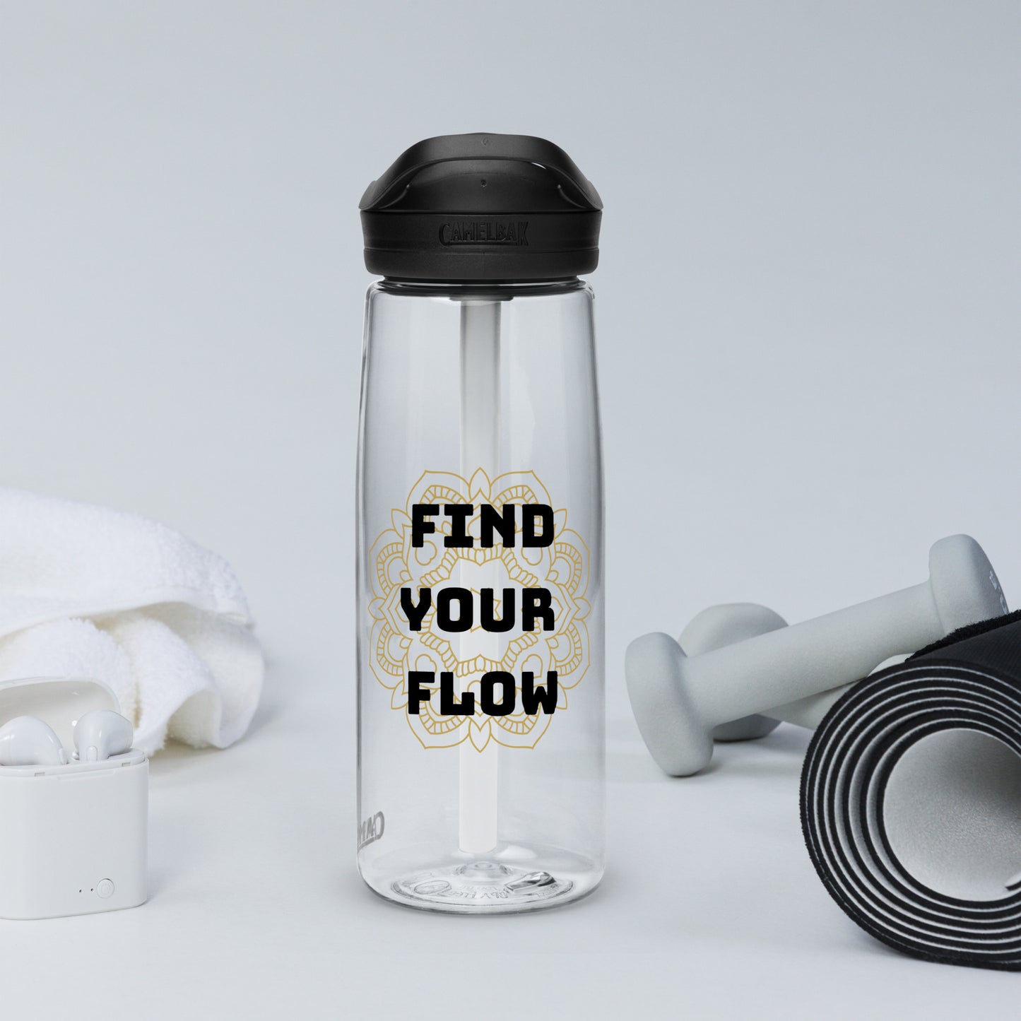 Find Your Flow Sports water bottle
