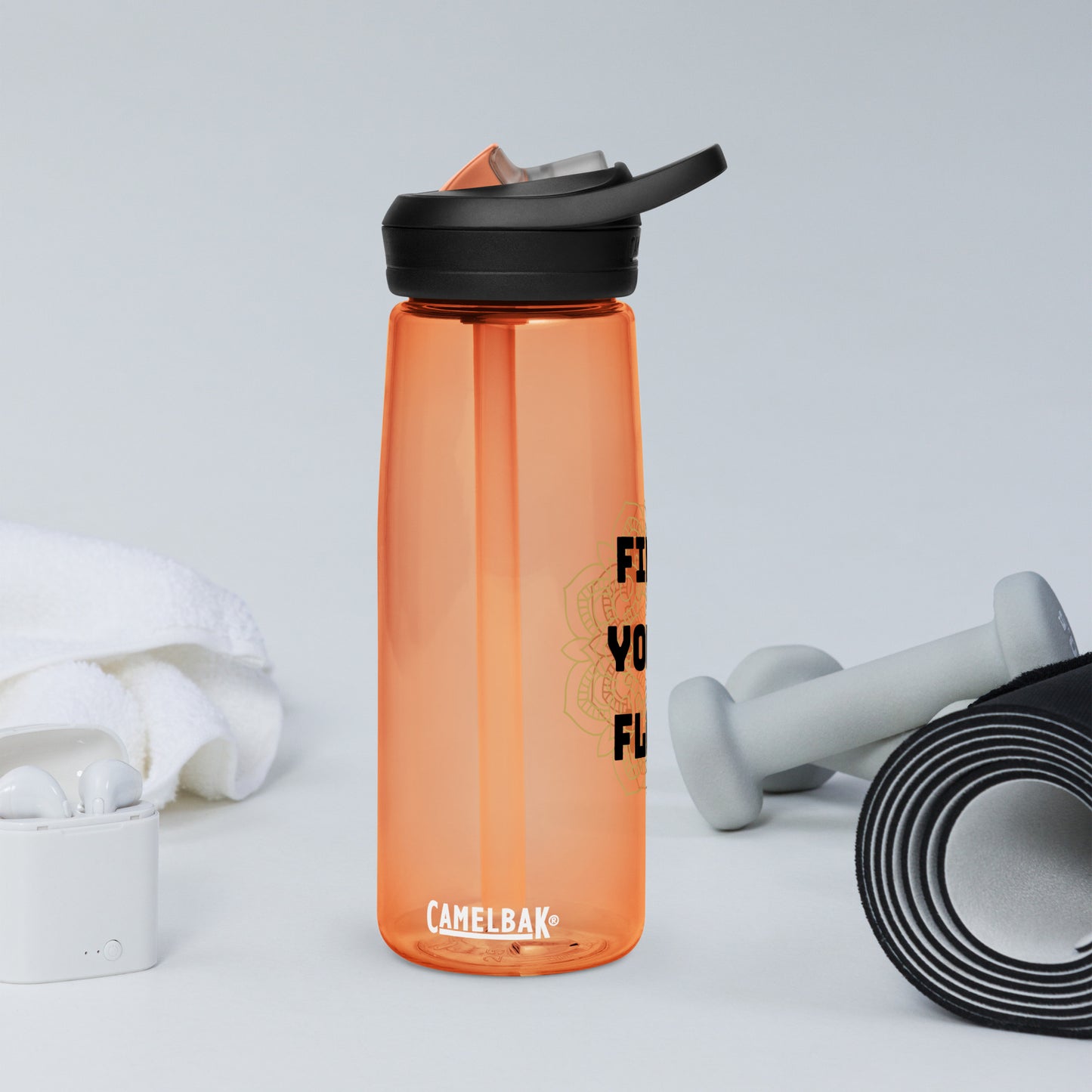 Find Your Flow Sports water bottle