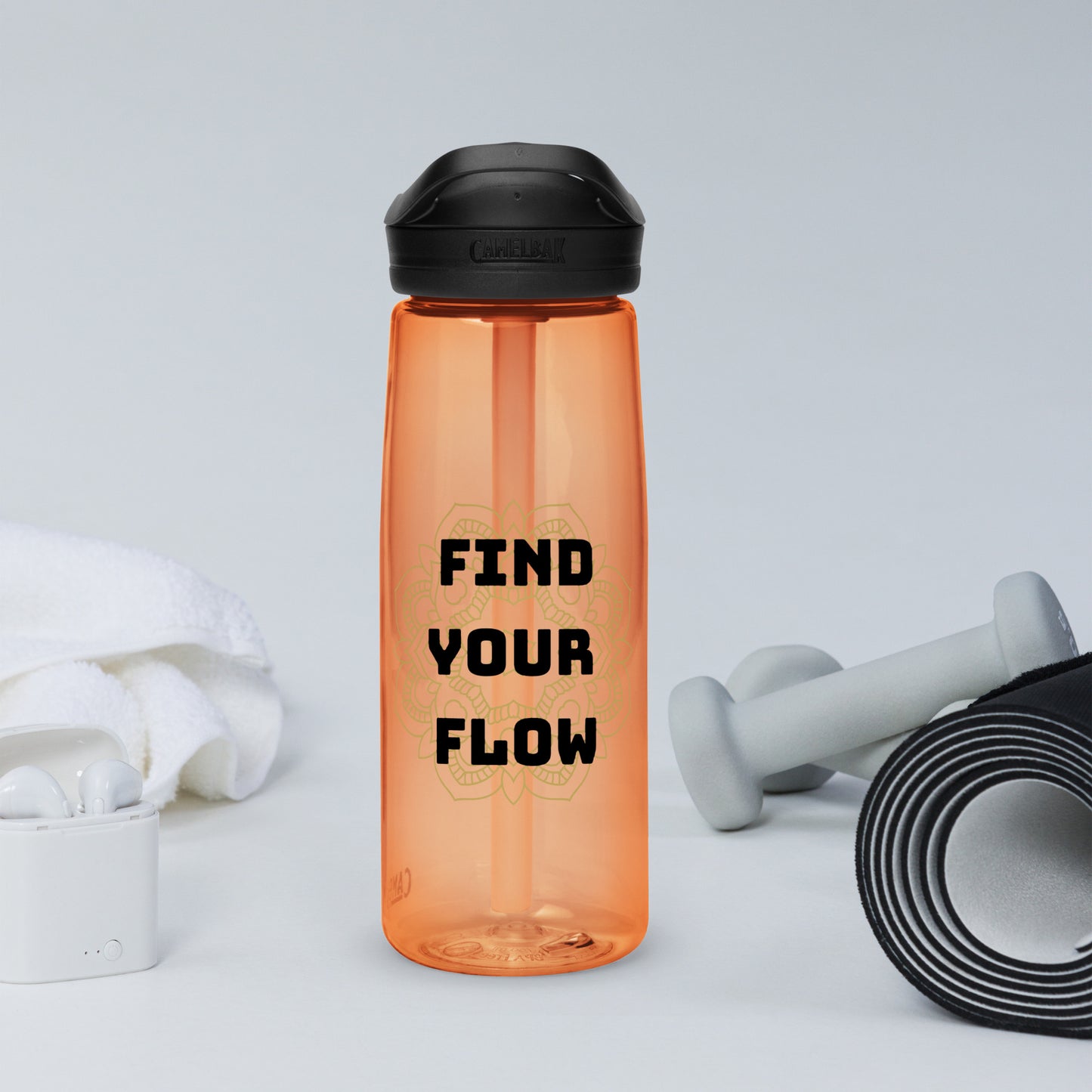 Find Your Flow Sports water bottle