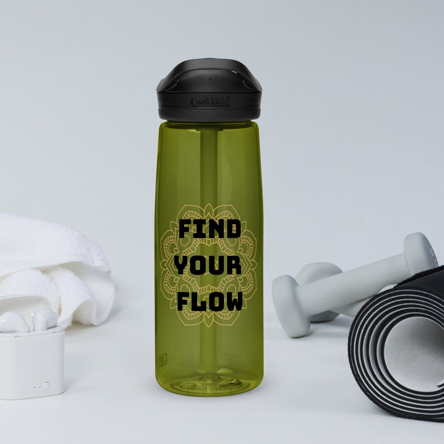 Find Your Flow Sports water bottle