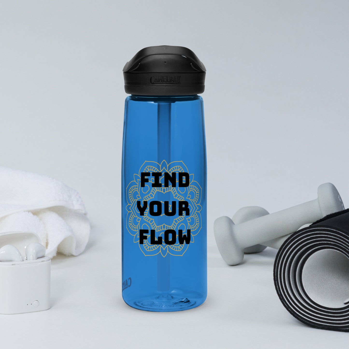 Find Your Flow Sports water bottle