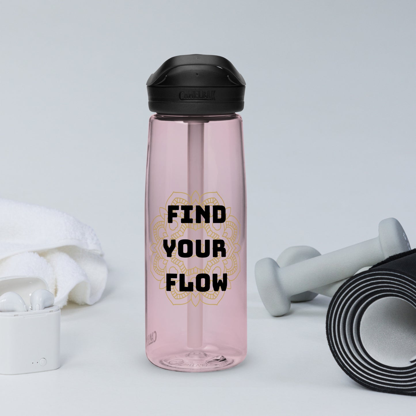 Find Your Flow Sports water bottle
