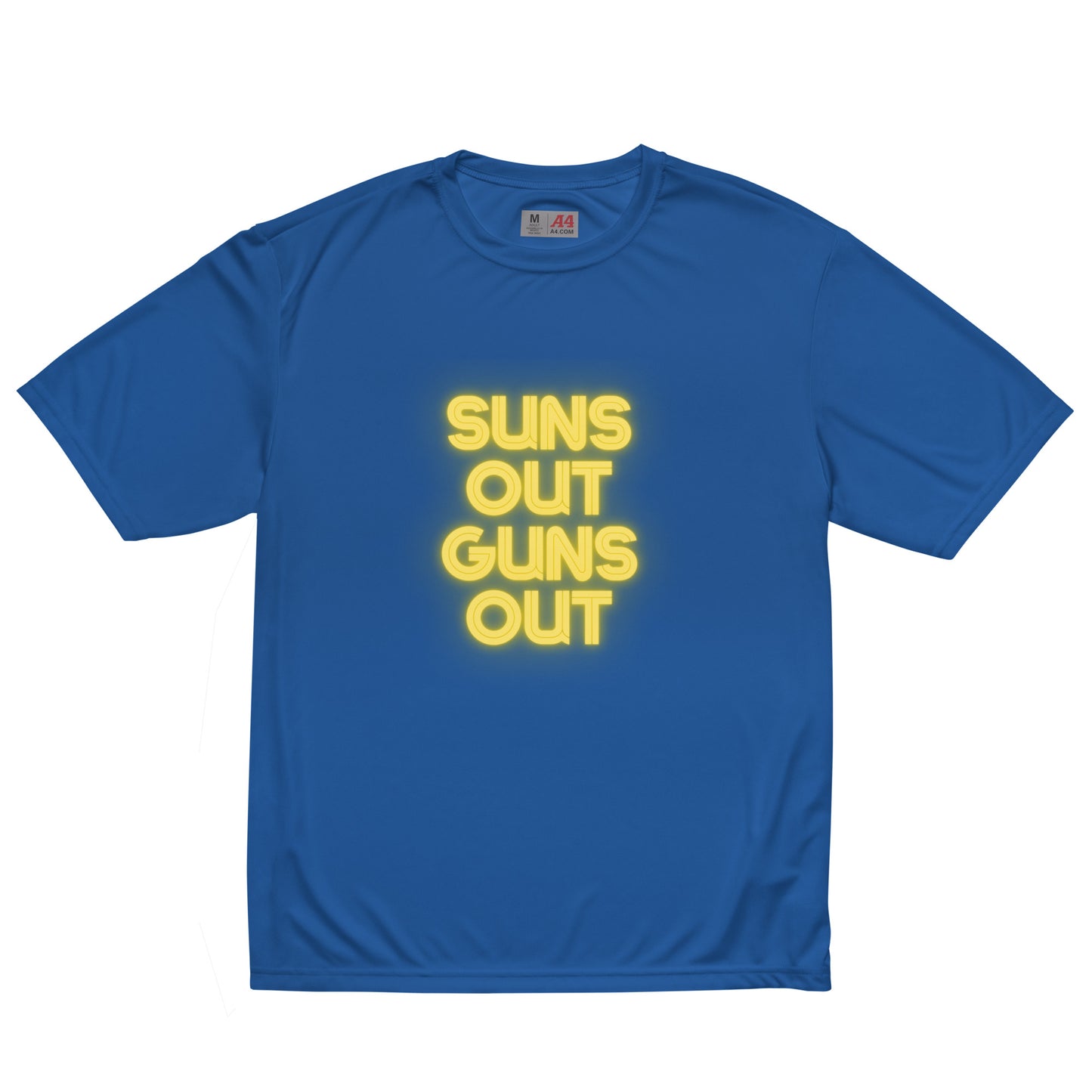 Suns Out Guns Out Moisture Fabric Tee