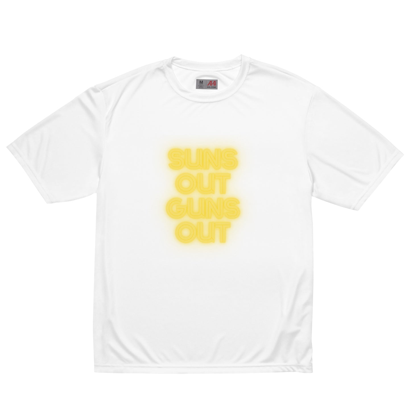 Suns Out Guns Out Moisture Fabric Tee