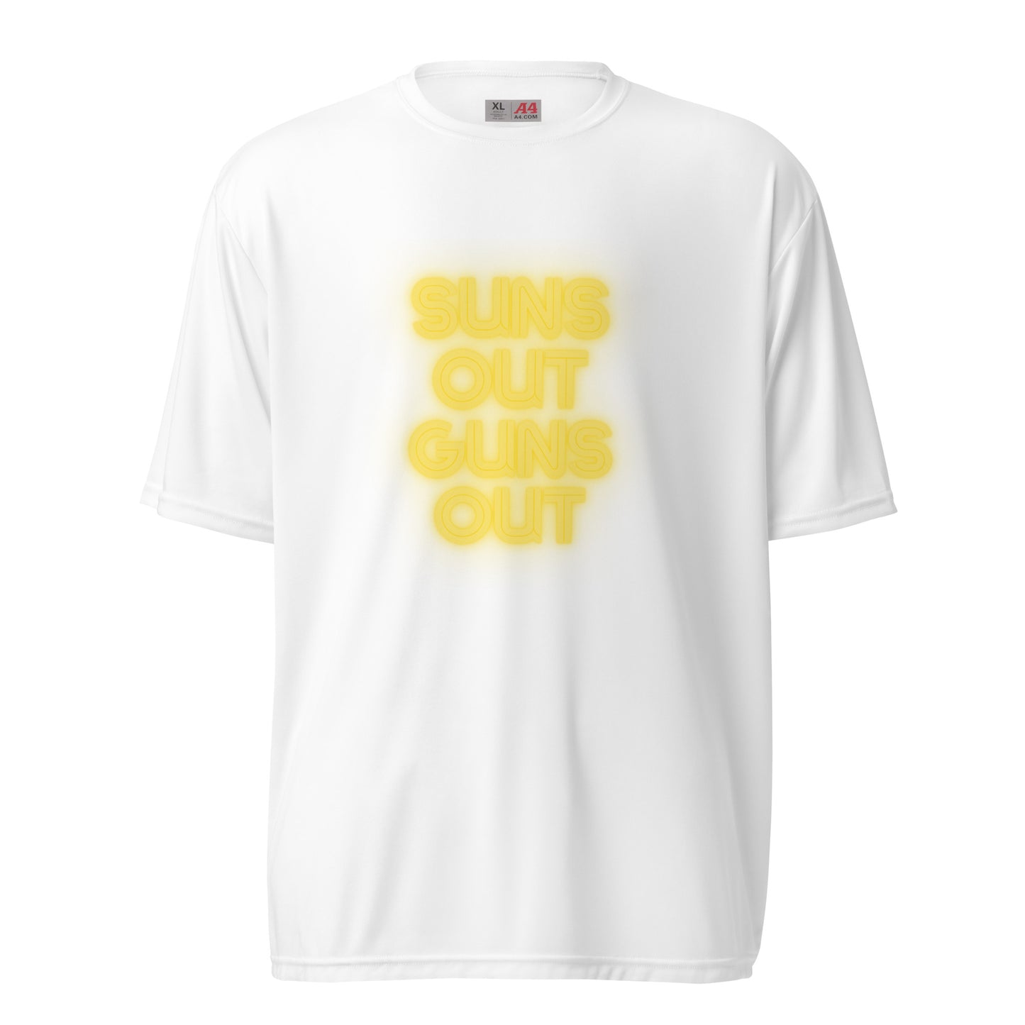 Suns Out Guns Out Moisture Fabric Tee